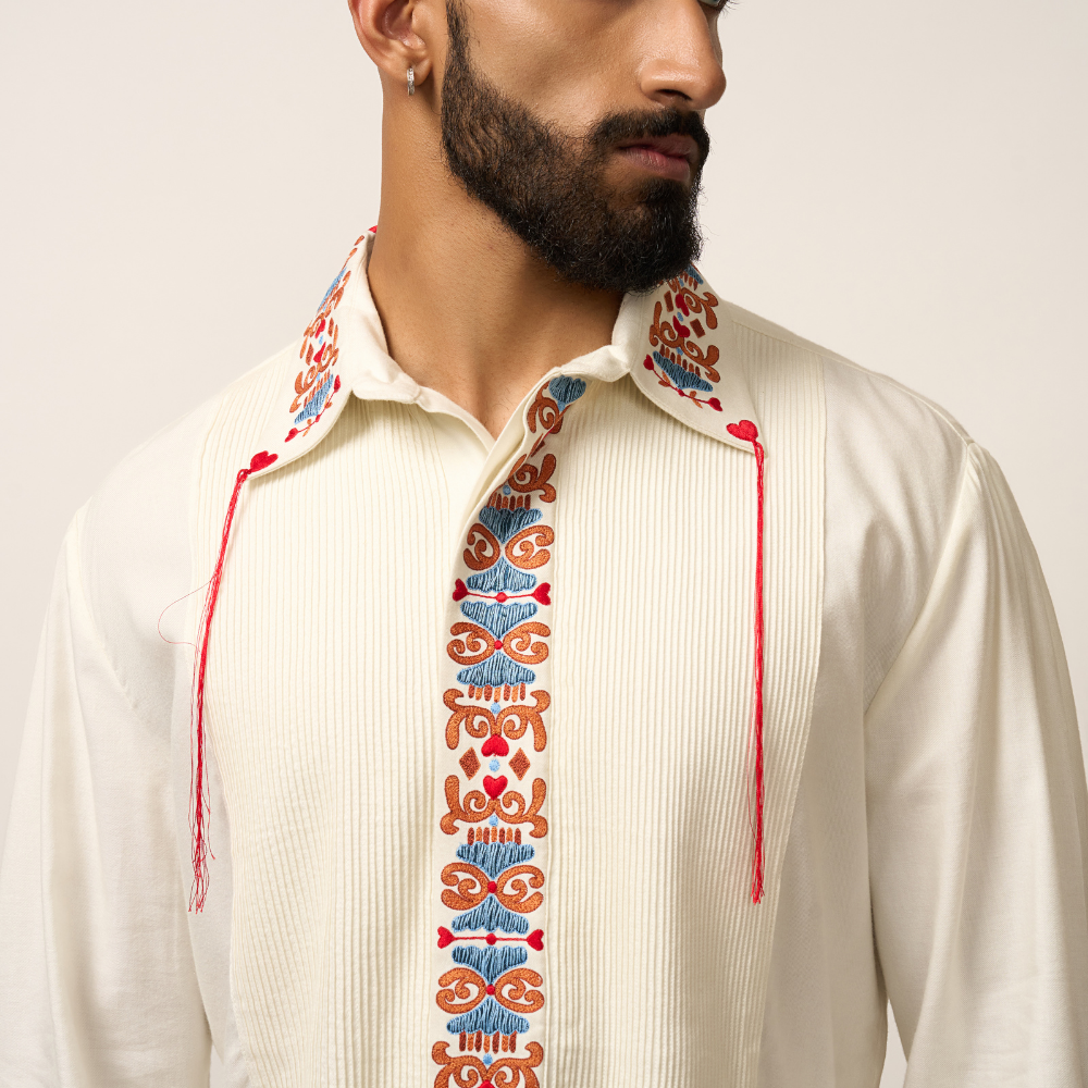 CAROL SHIRT - IVORY