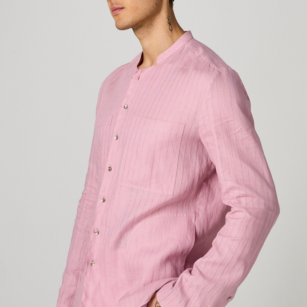 FUJI SHIRT- DUSKY PINK