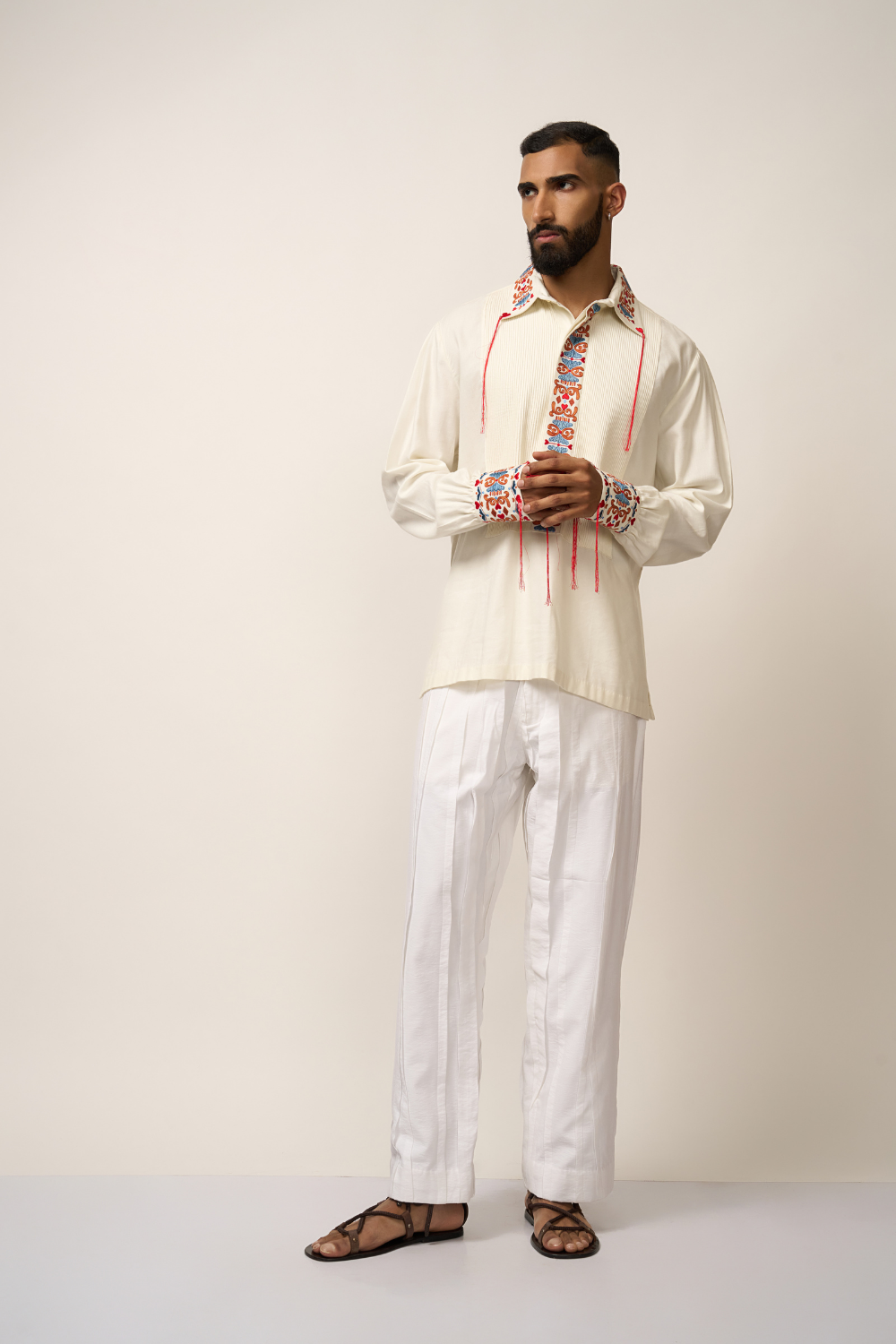 CAROL SHIRT - IVORY