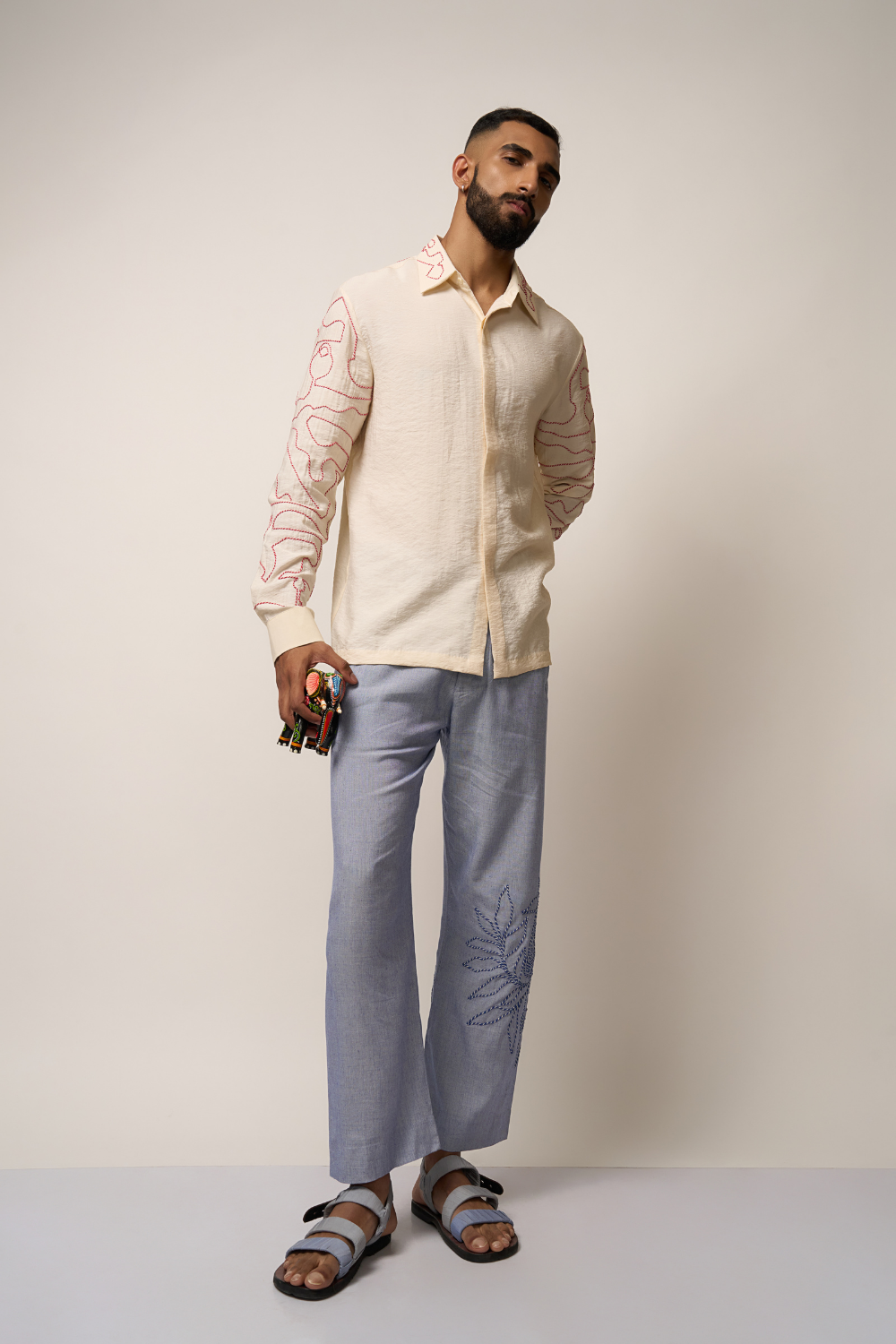 MAZE SHIRT - BEIGE