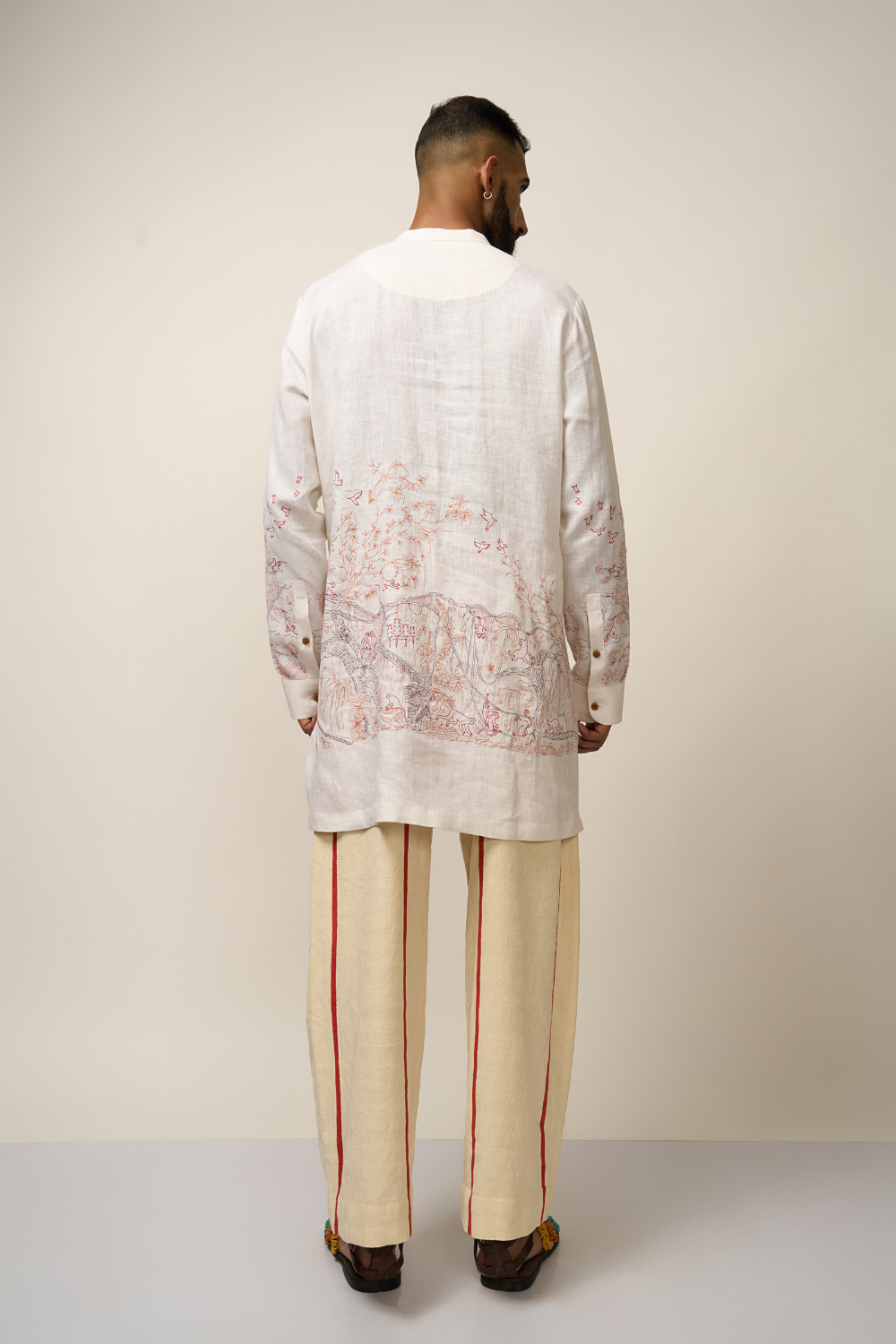 MONKEY BIZ KURTA - IVORY