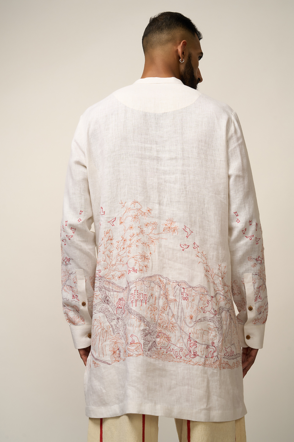 MONKEY BIZ KURTA - IVORY