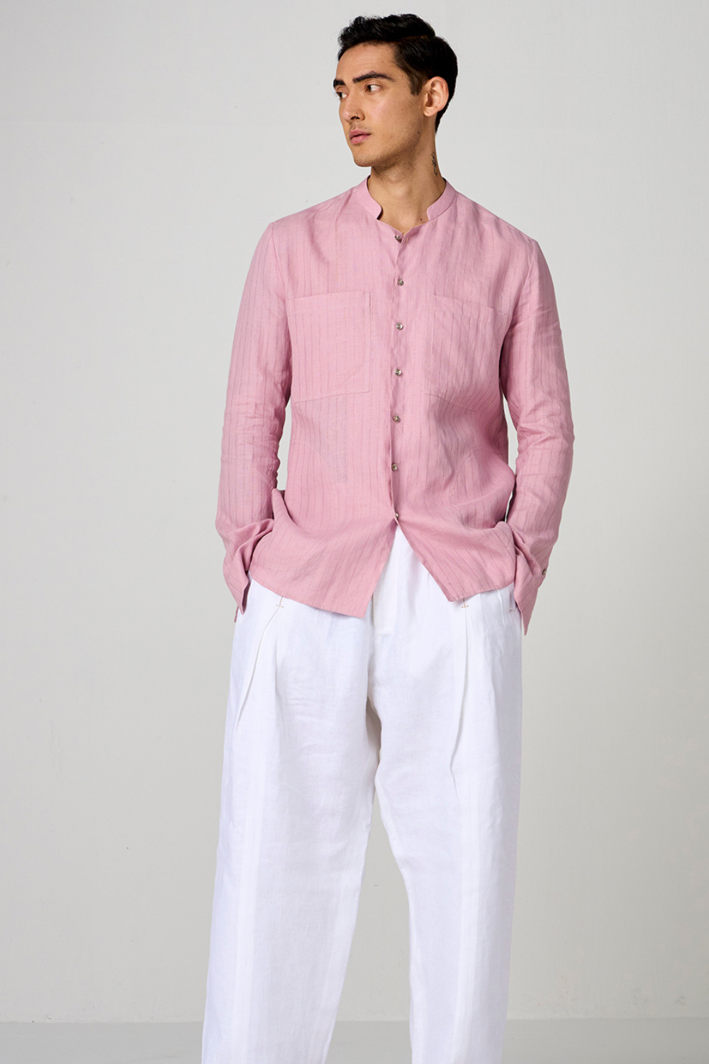 FUJI SHIRT- DUSKY PINK