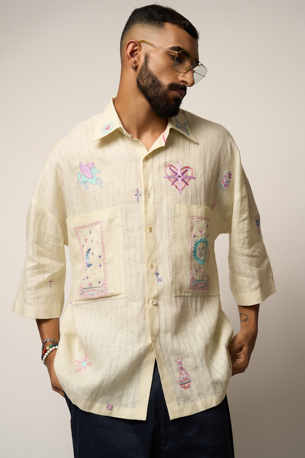 TAROT SHIRT - IVORY