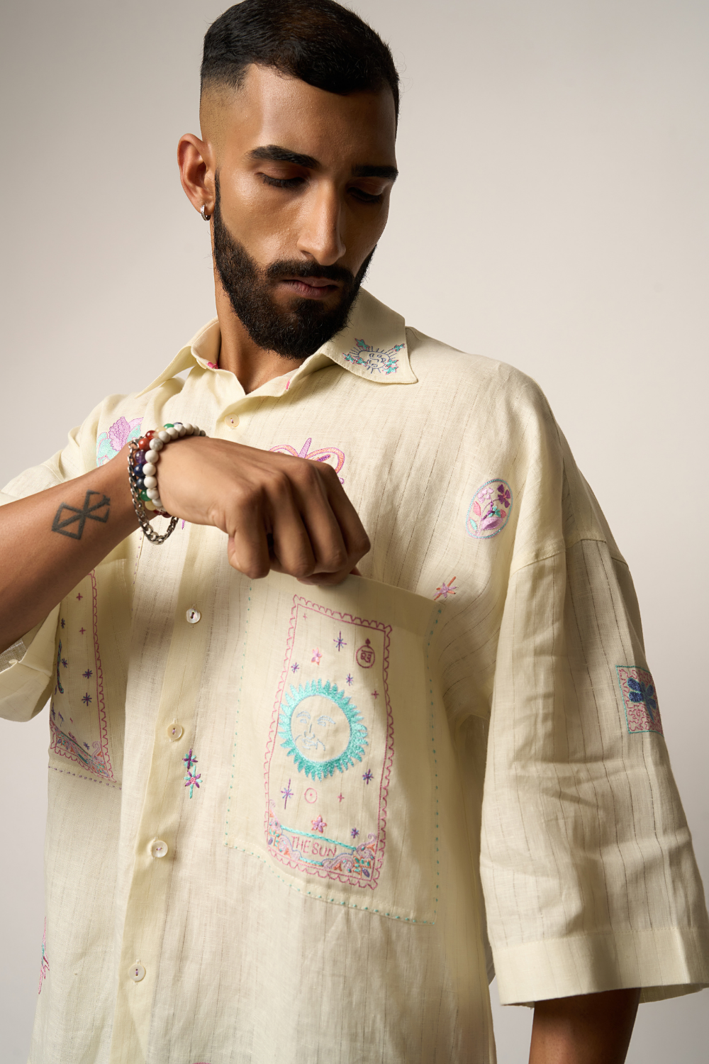 TAROT SHIRT - IVORY