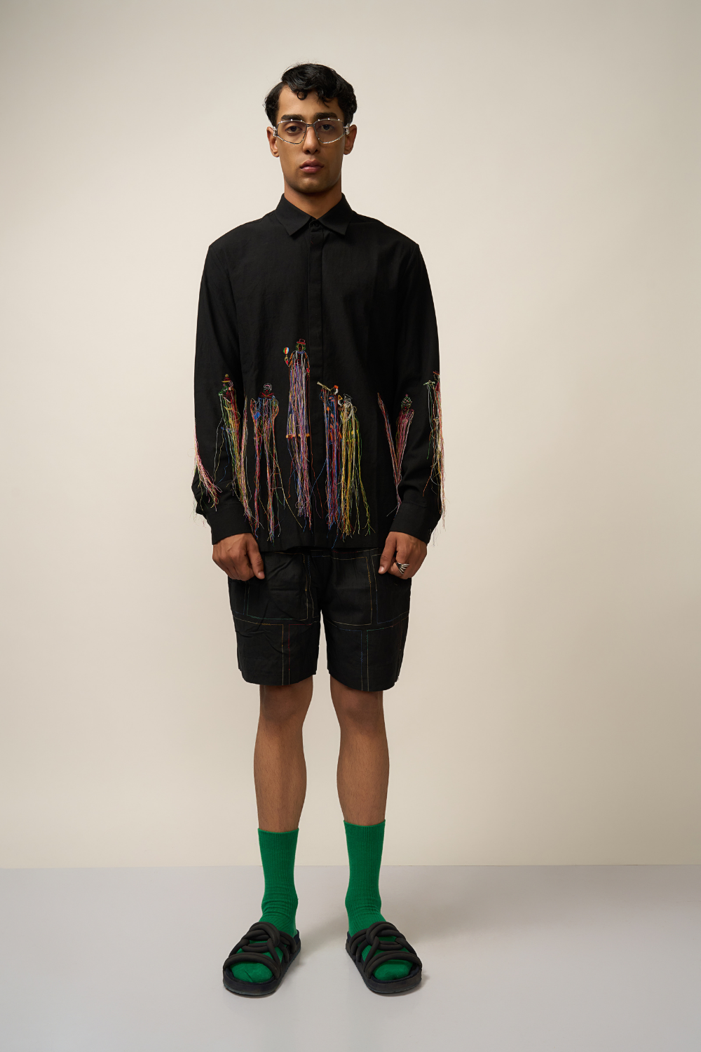 BLACK BALLY BROAD SHIRT