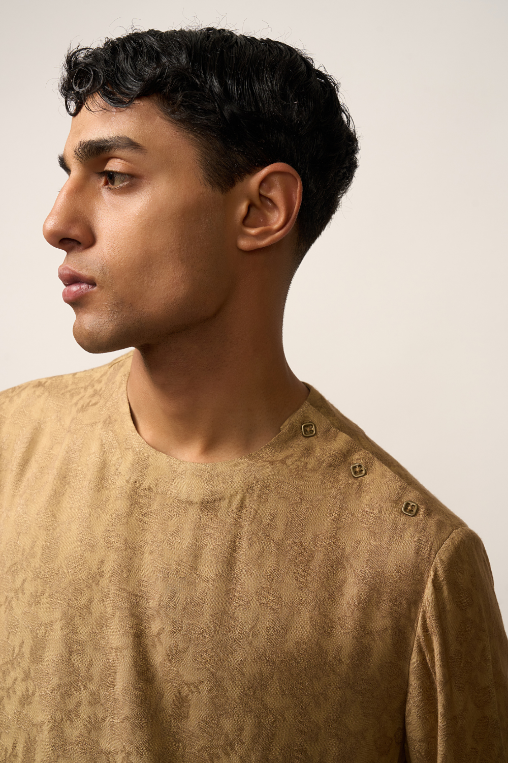 SPRING SHIRT - CAMEL BROWN