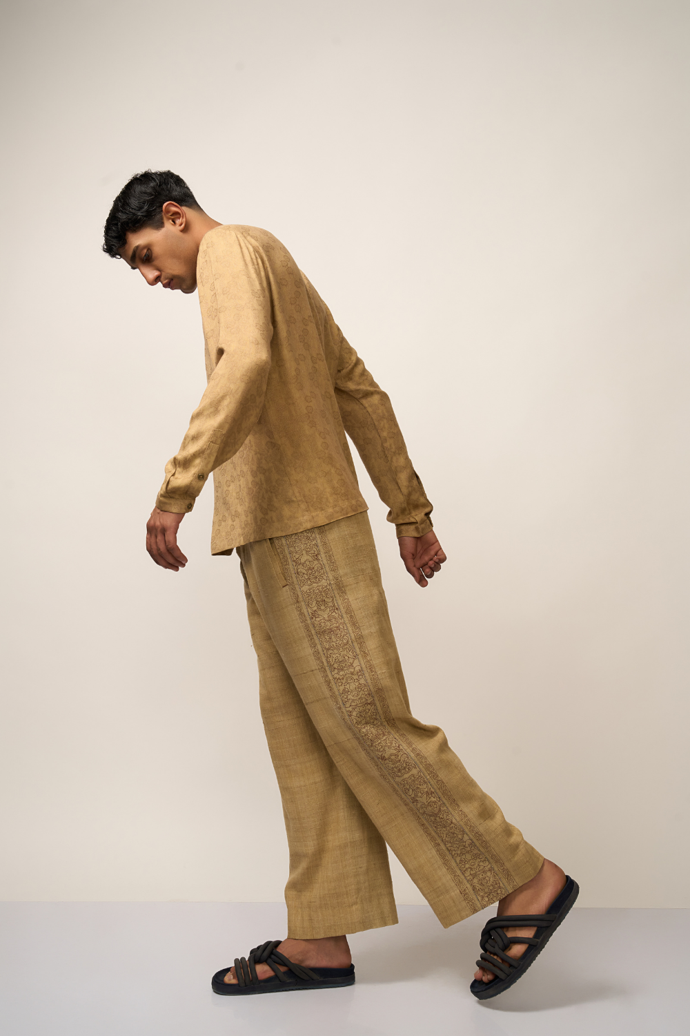 SPRING SHIRT - CAMEL BROWN