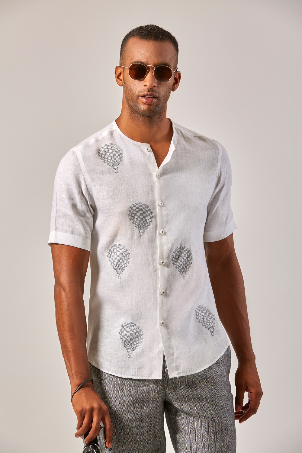 BALLOON SHIRT - WHITE