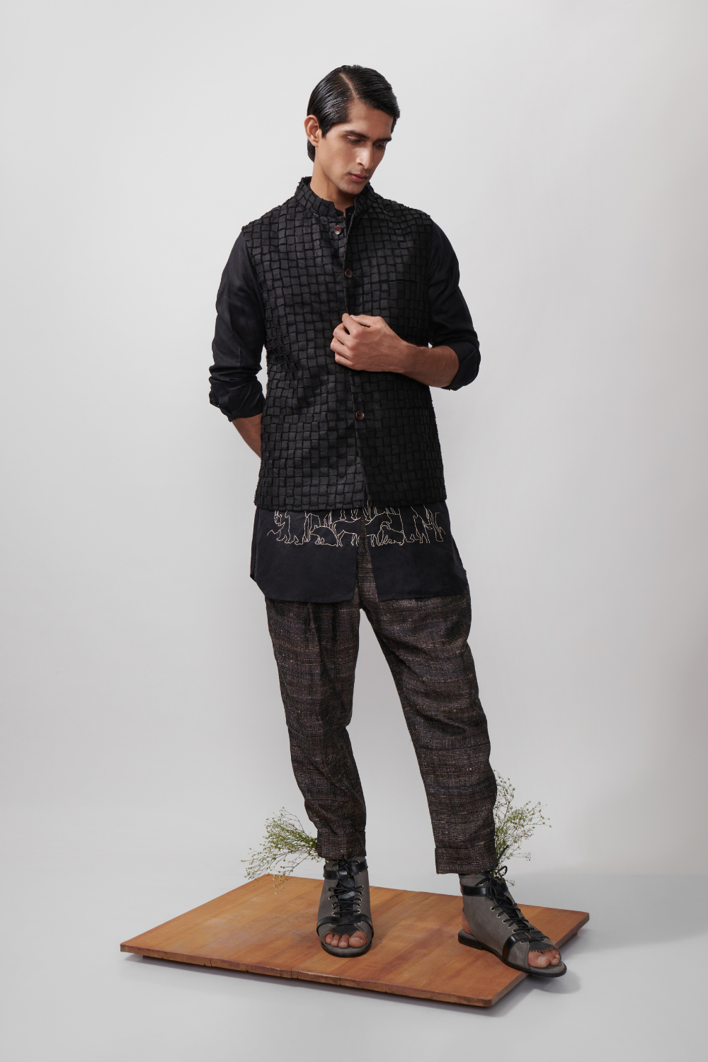 SIYAHI QUILTED VEST