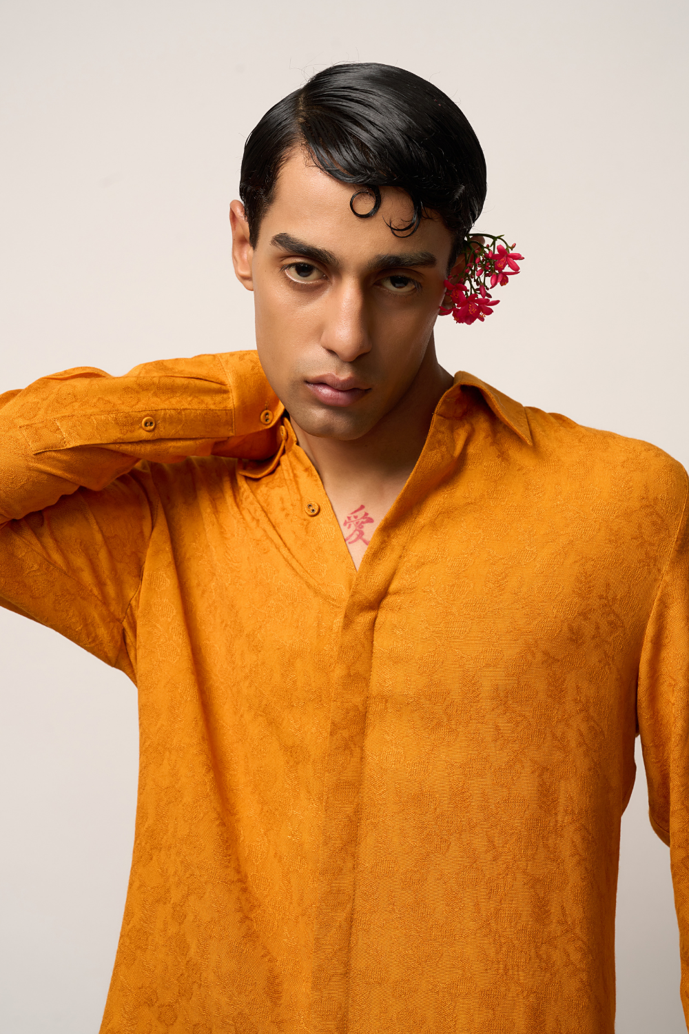 SPRING SHIRT - MUSTARD