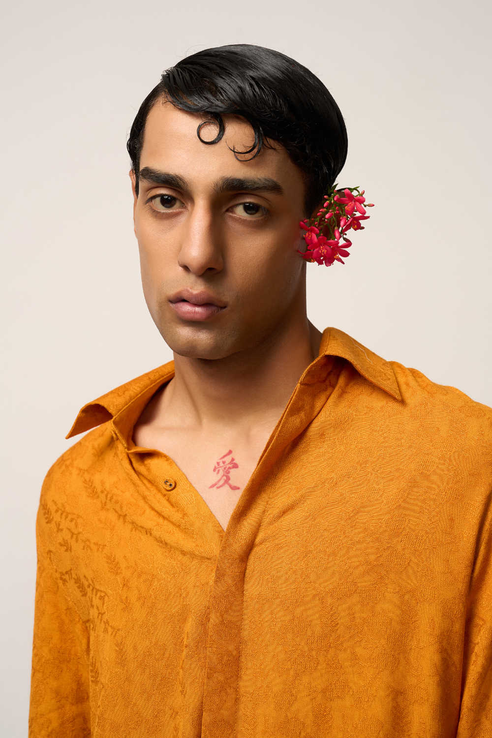 SPRING SHIRT - MUSTARD