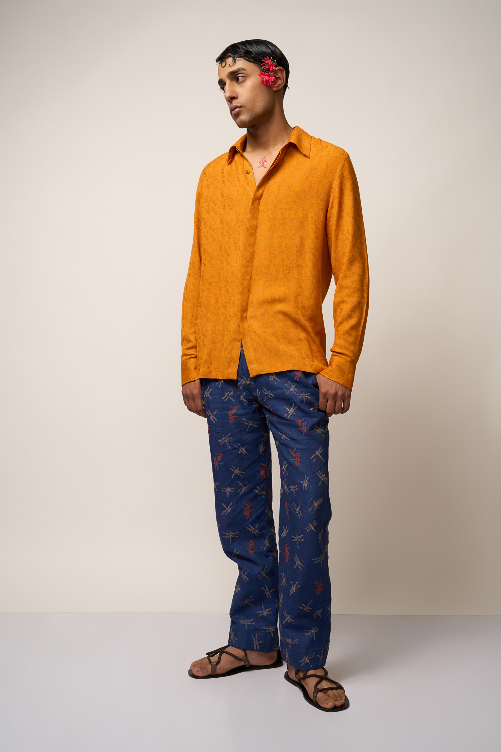 SPRING SHIRT - MUSTARD