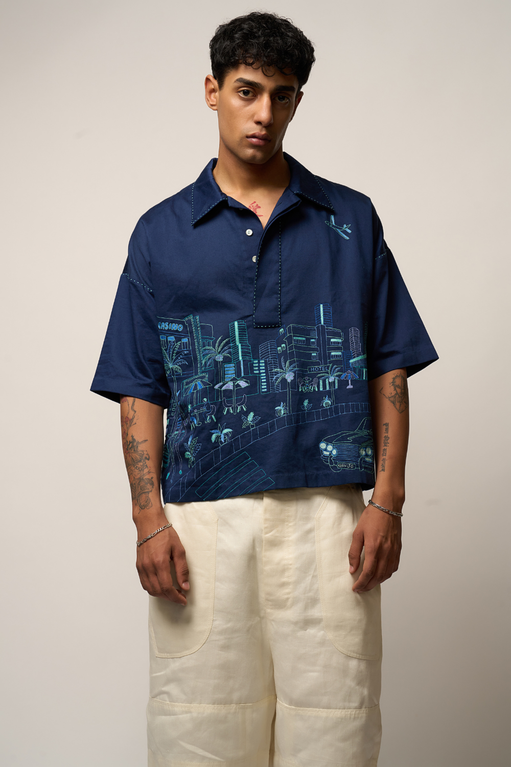 MIAMI SHIRT - NAVY
