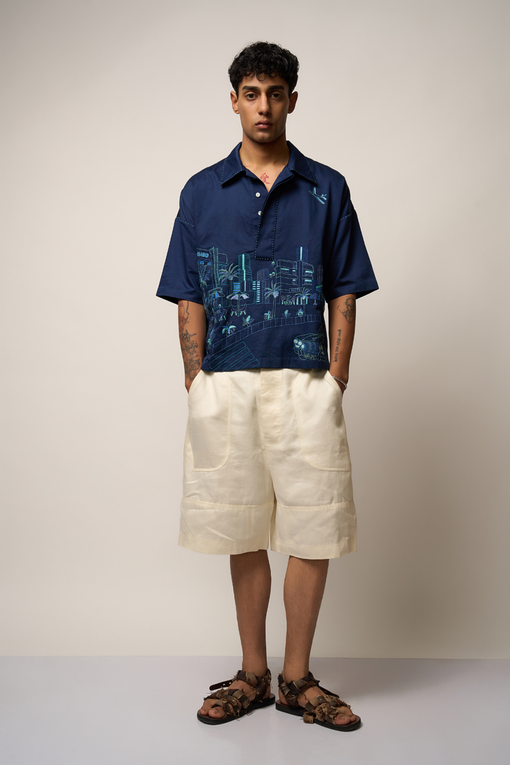 MIAMI SHIRT - NAVY