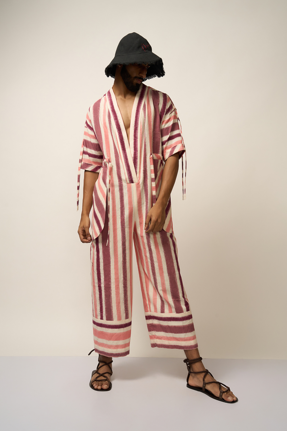DOUBLE IKAT JUMPTSUIT