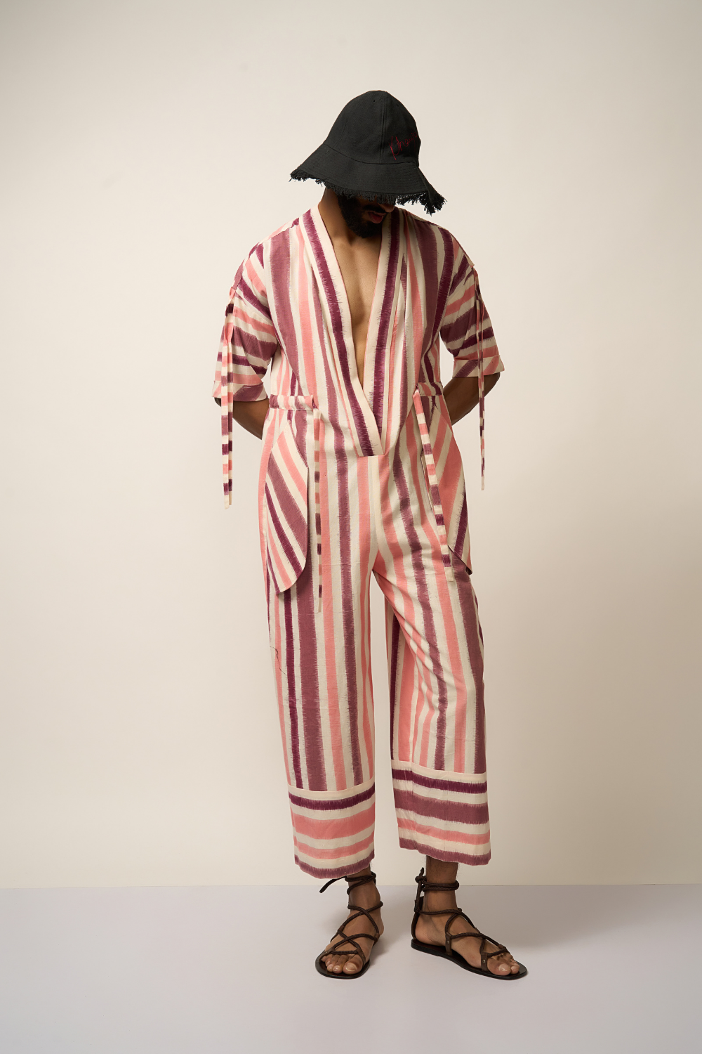 DOUBLE IKAT JUMPTSUIT