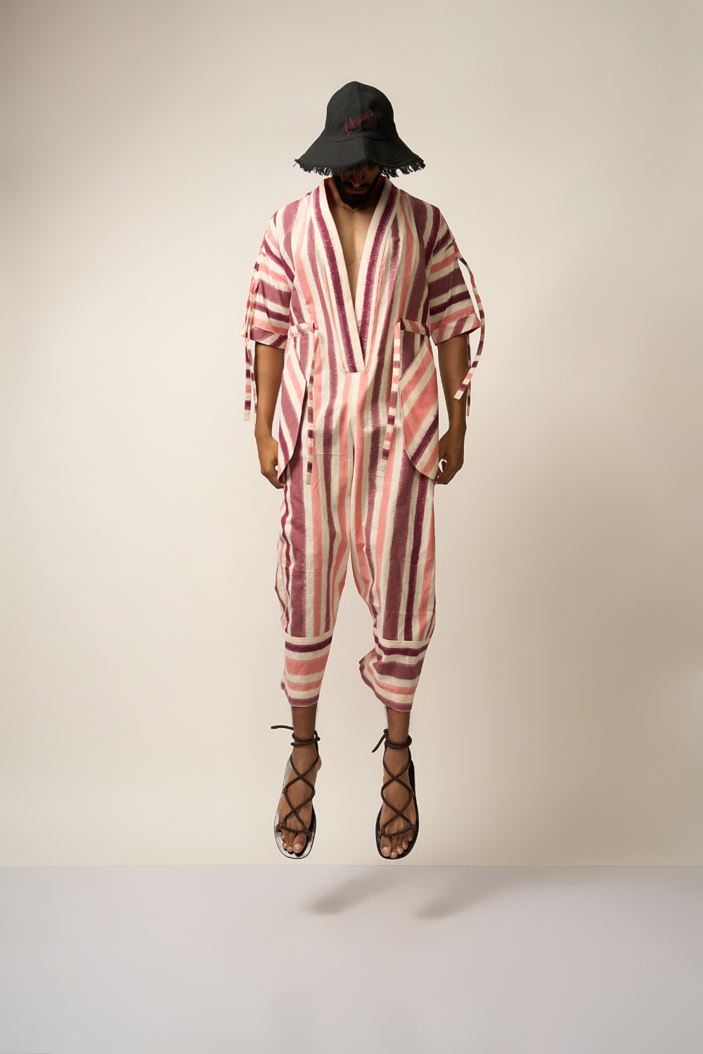 DOUBLE IKAT JUMPTSUIT