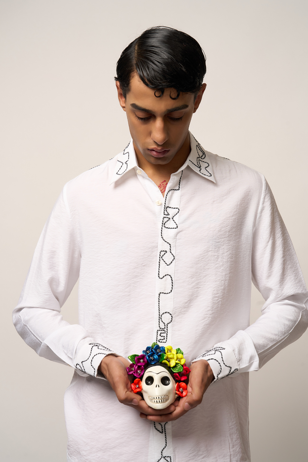 MAZE SHIRT - WHITE