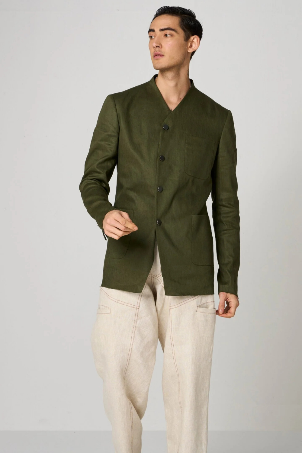MEDELLIN COAT-OLIVE