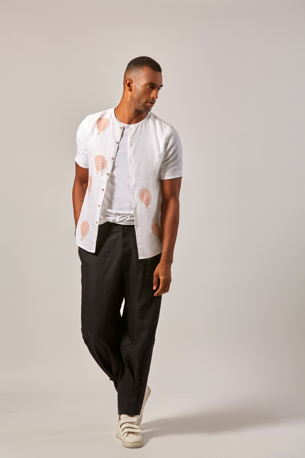 BALLOON SHIRT - WHITE