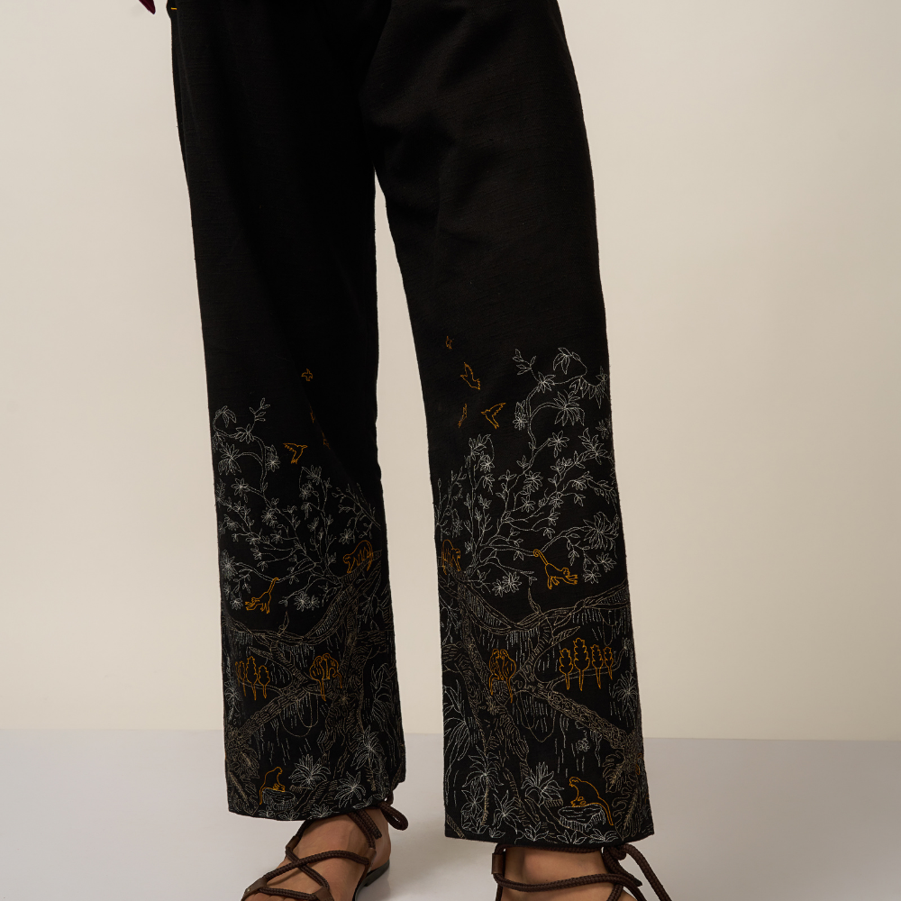 MONKEY BIZ TROUSER- BLACK