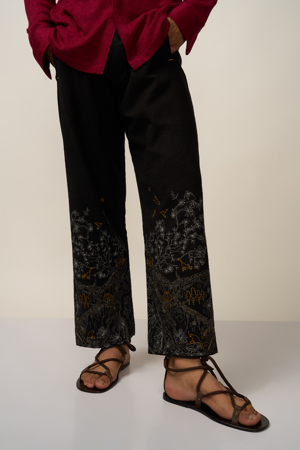 MONKEY BIZ TROUSER- BLACK