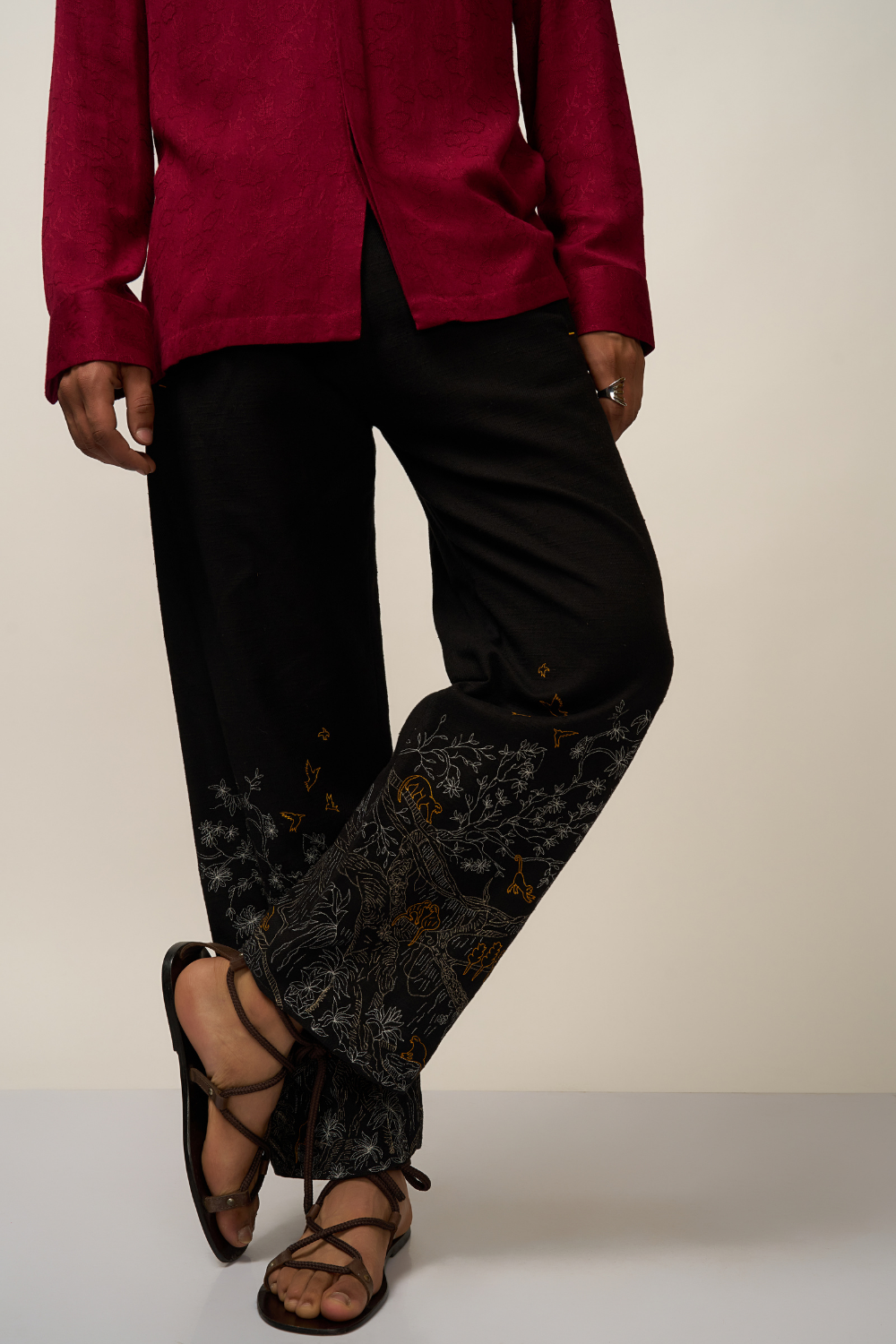 MONKEY BIZ TROUSER- BLACK