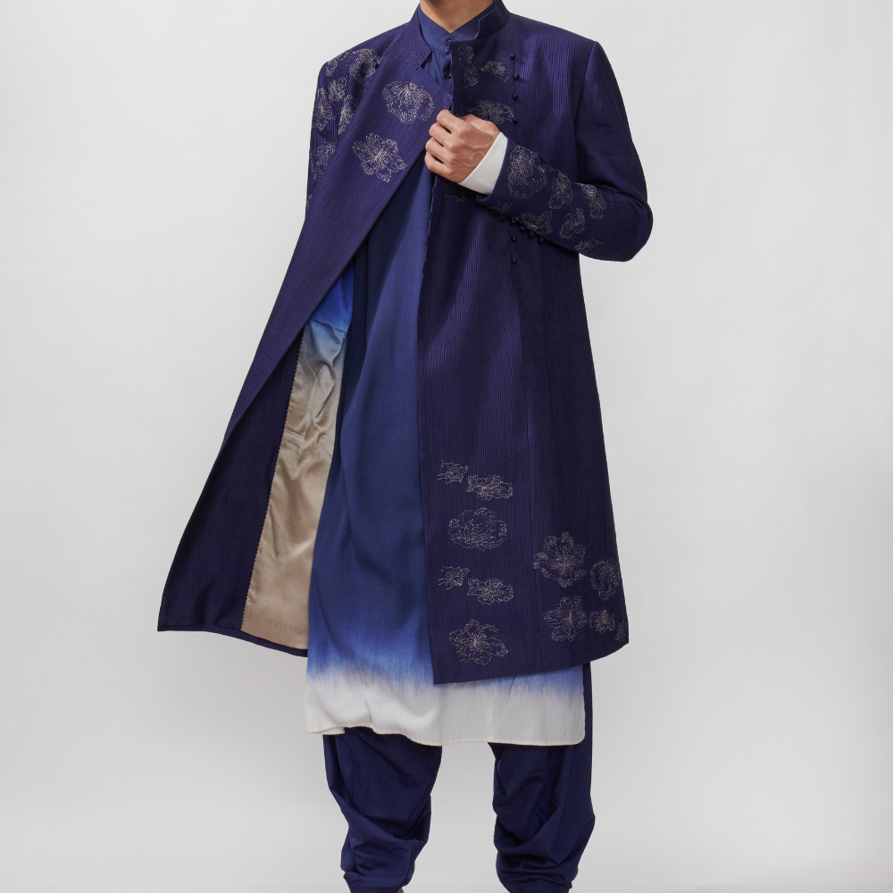 NOOR PIN TUCKED ACHKAN SET