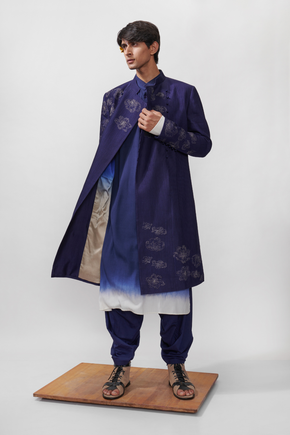 NOOR PIN TUCKED ACHKAN SET
