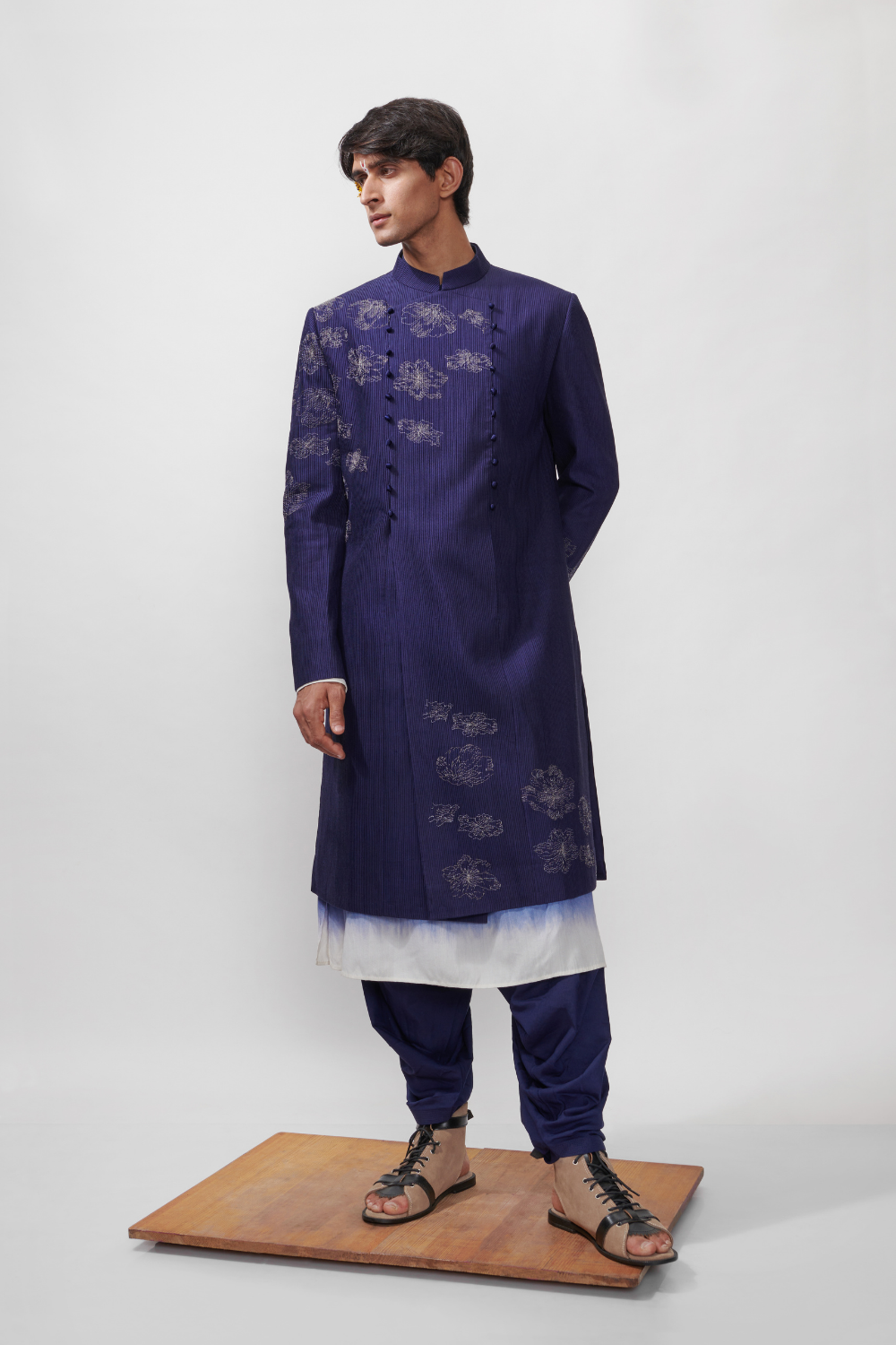 NOOR PIN TUCKED ACHKAN SET