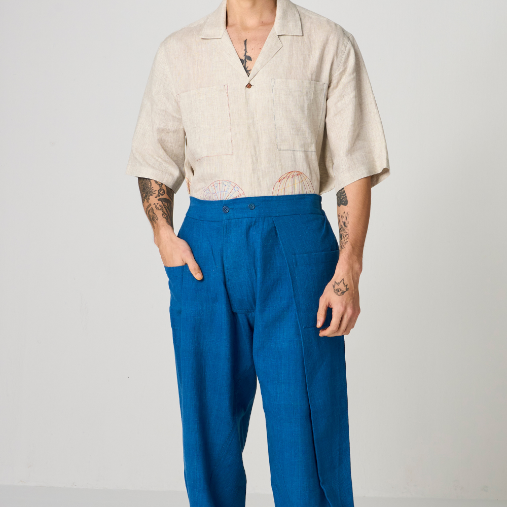 PLEATED PANTS