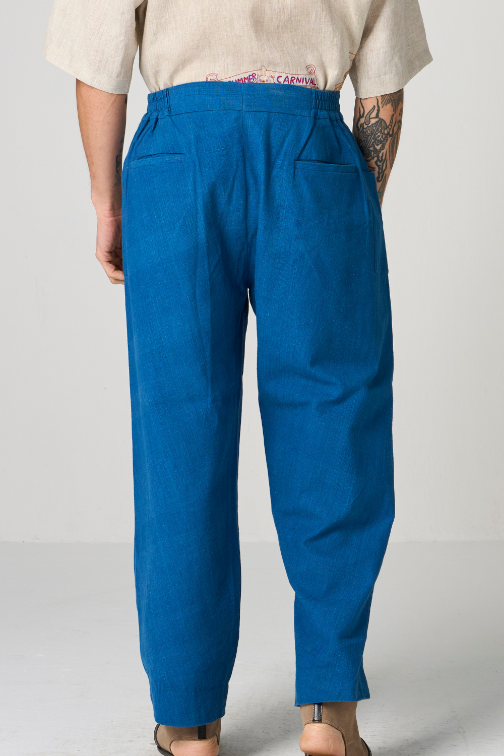 PLEATED PANTS