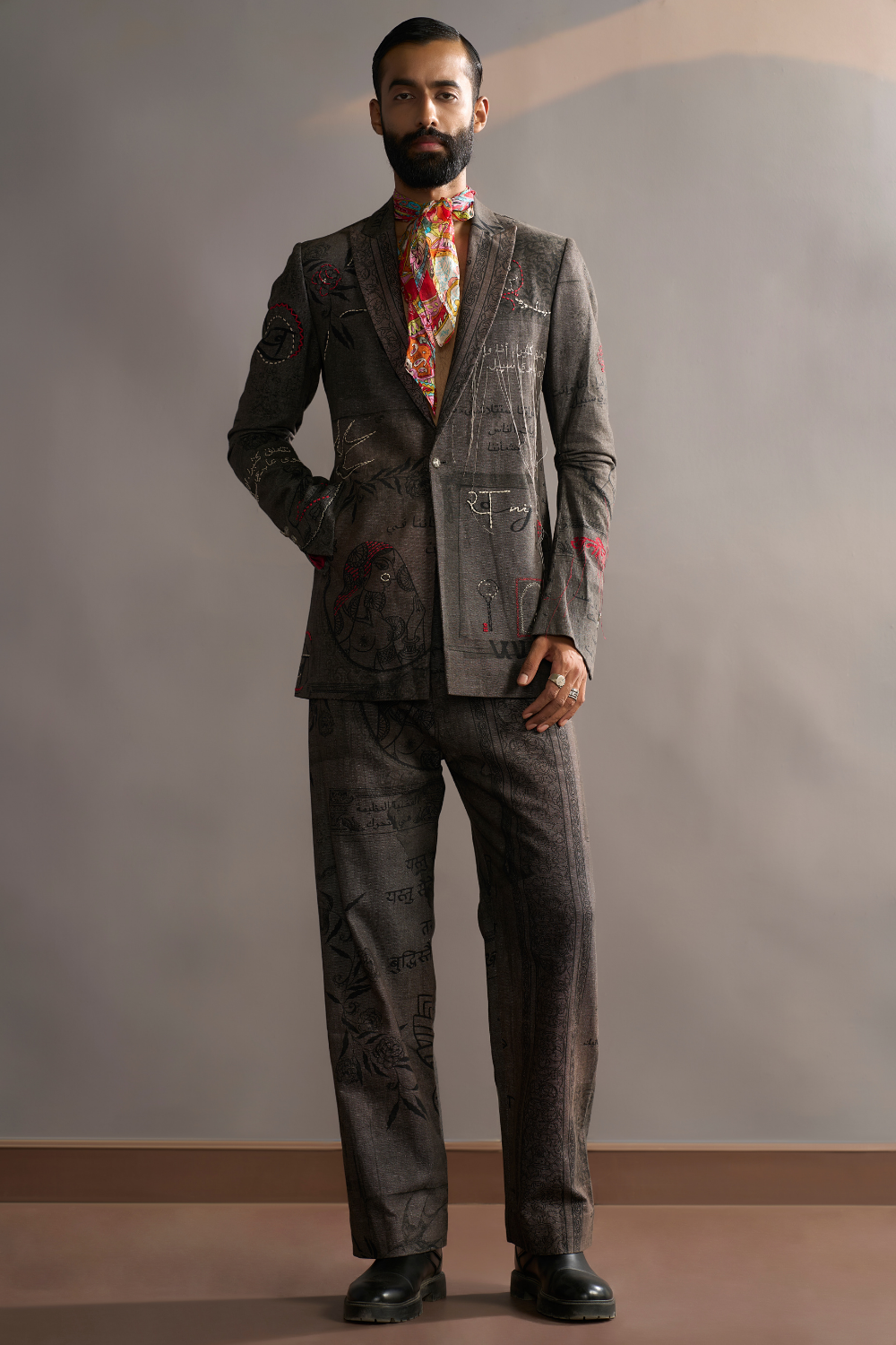 GULBASH PRINTED SUIT