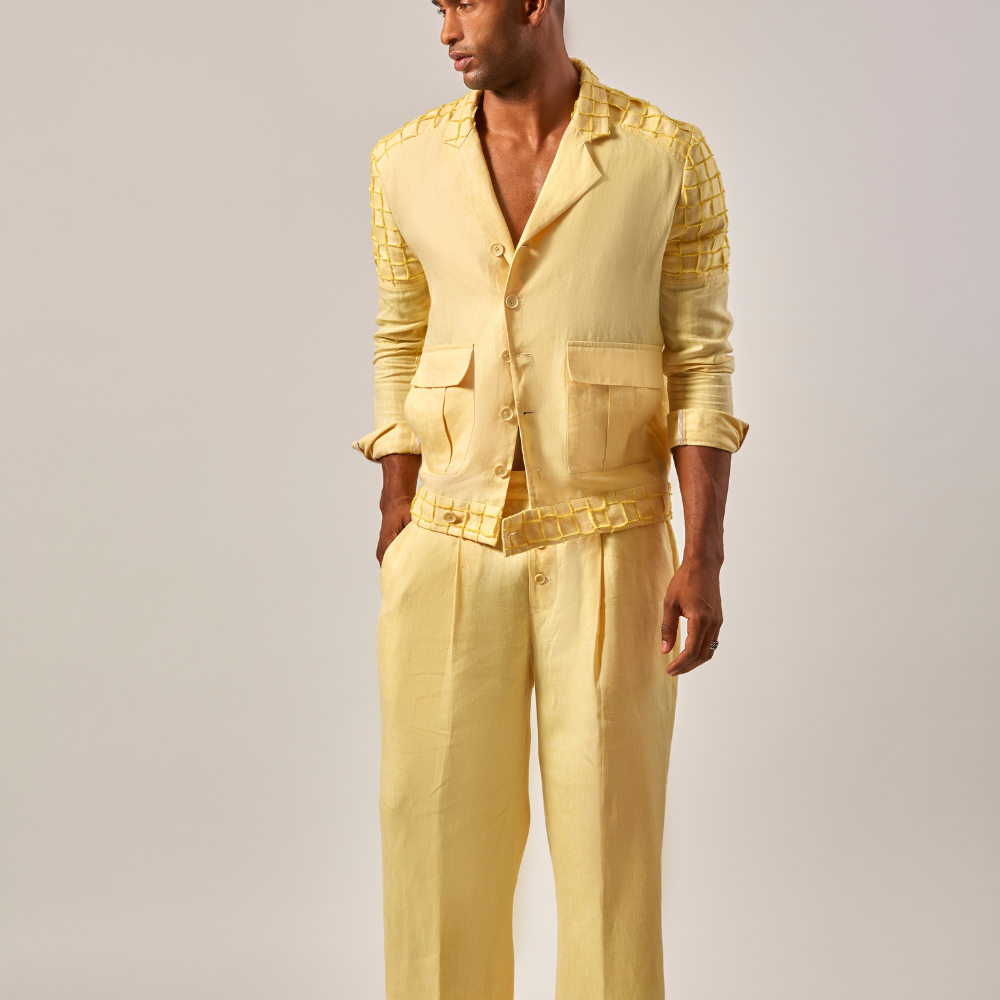 TROUSER-YELLOW