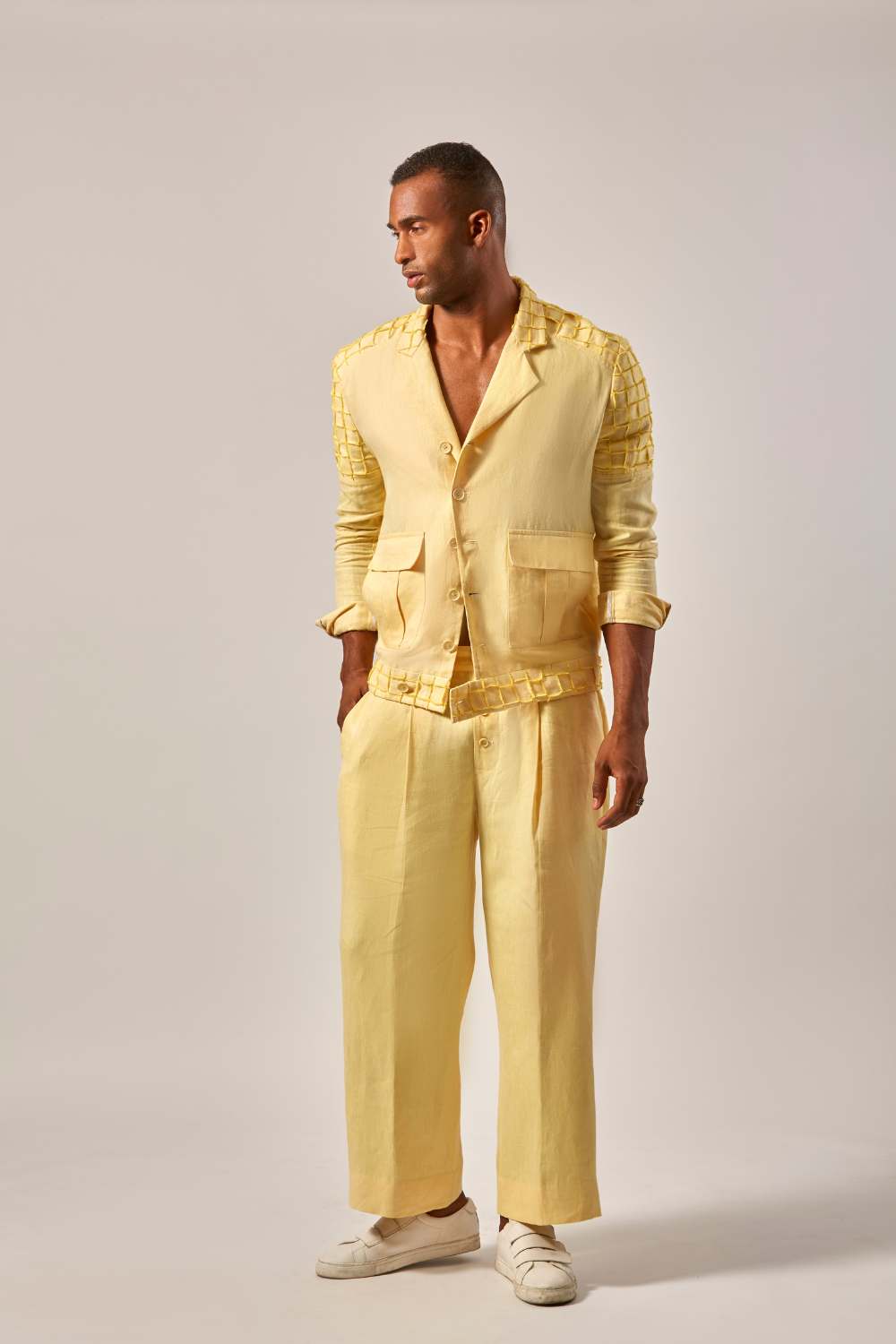 TROUSER-YELLOW