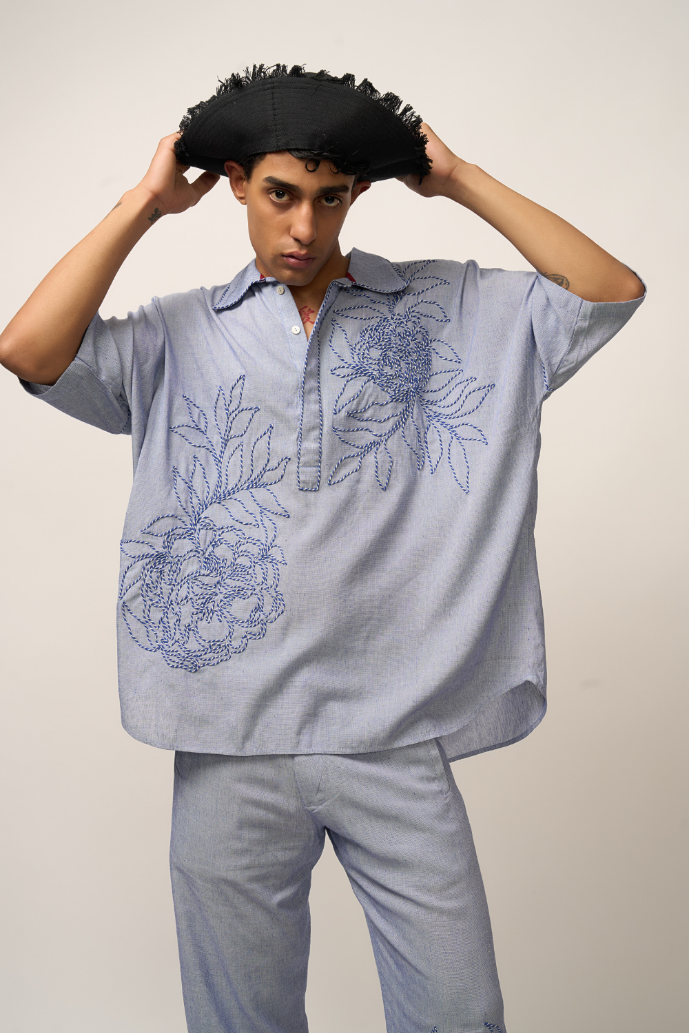 GULDASTA DORI CO-ORD - BLUE