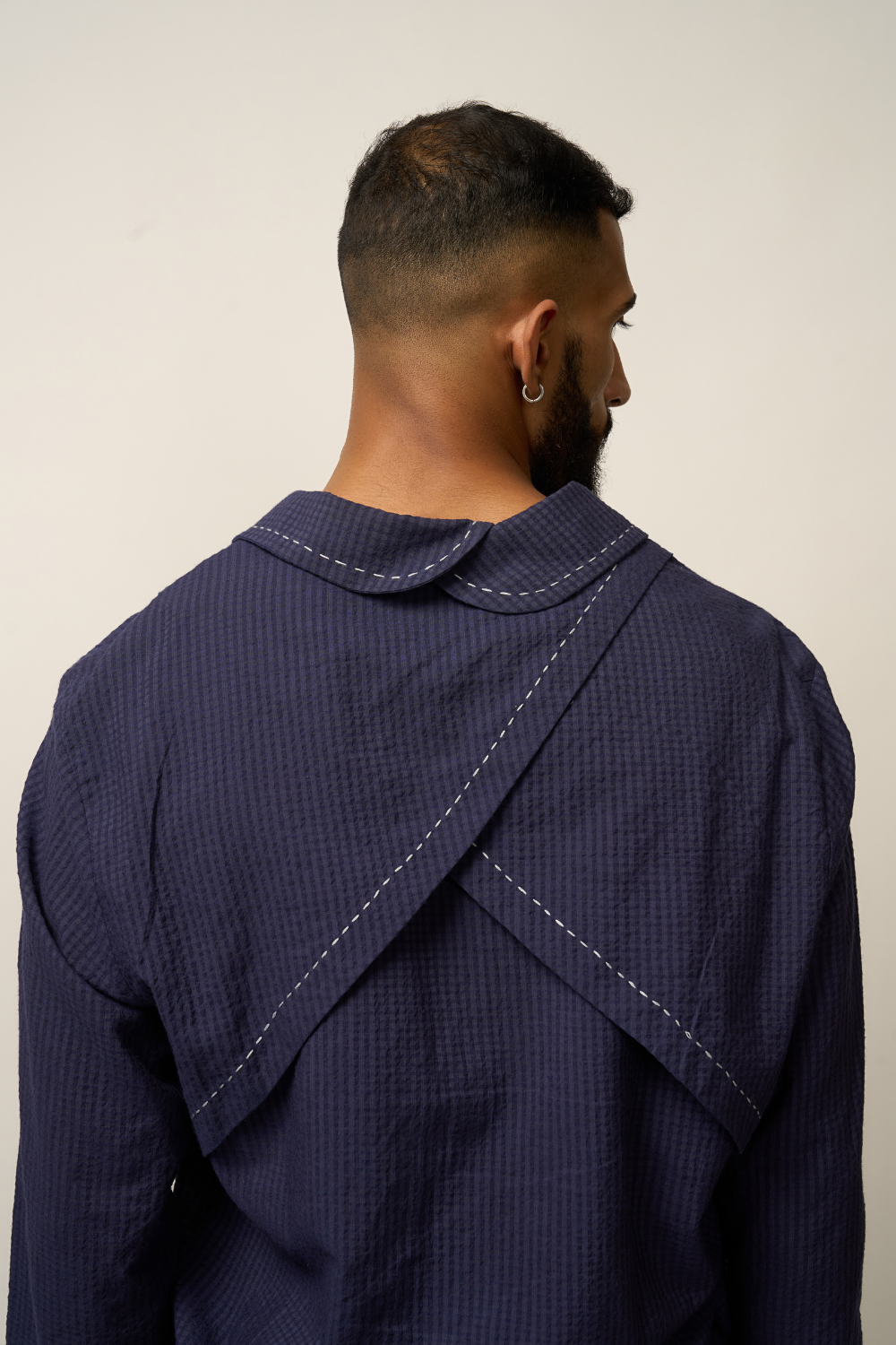 INSIDE OUTSIDE SHIRT - BLUE