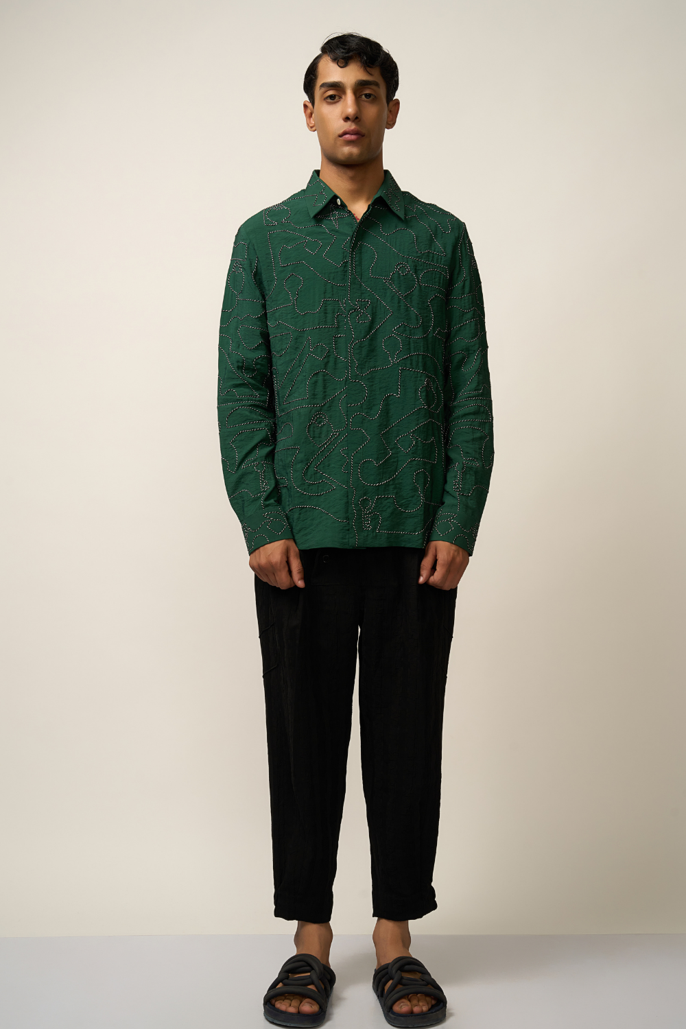 MAZE SHIRT - GREEN