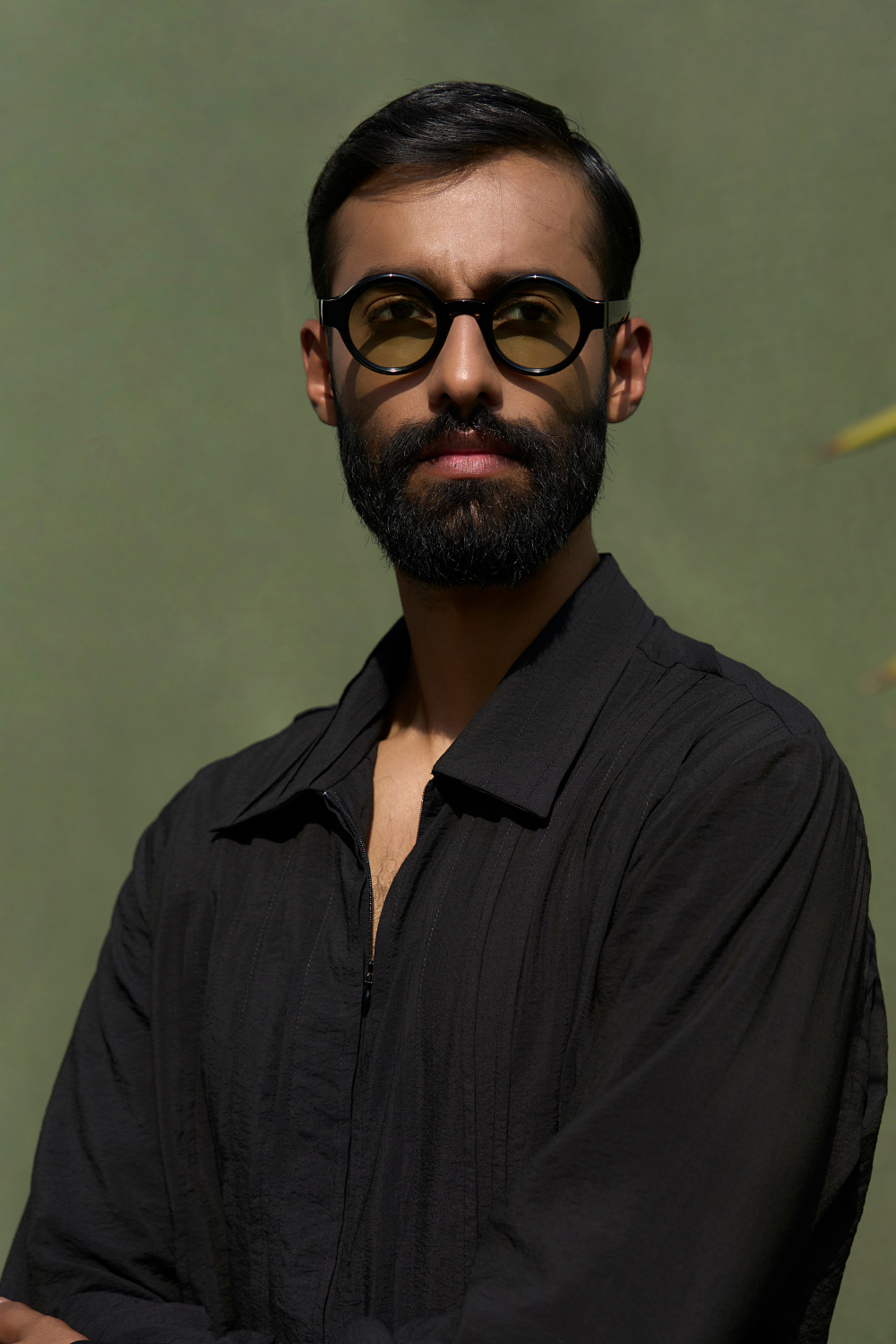 PLEATED SHIRT