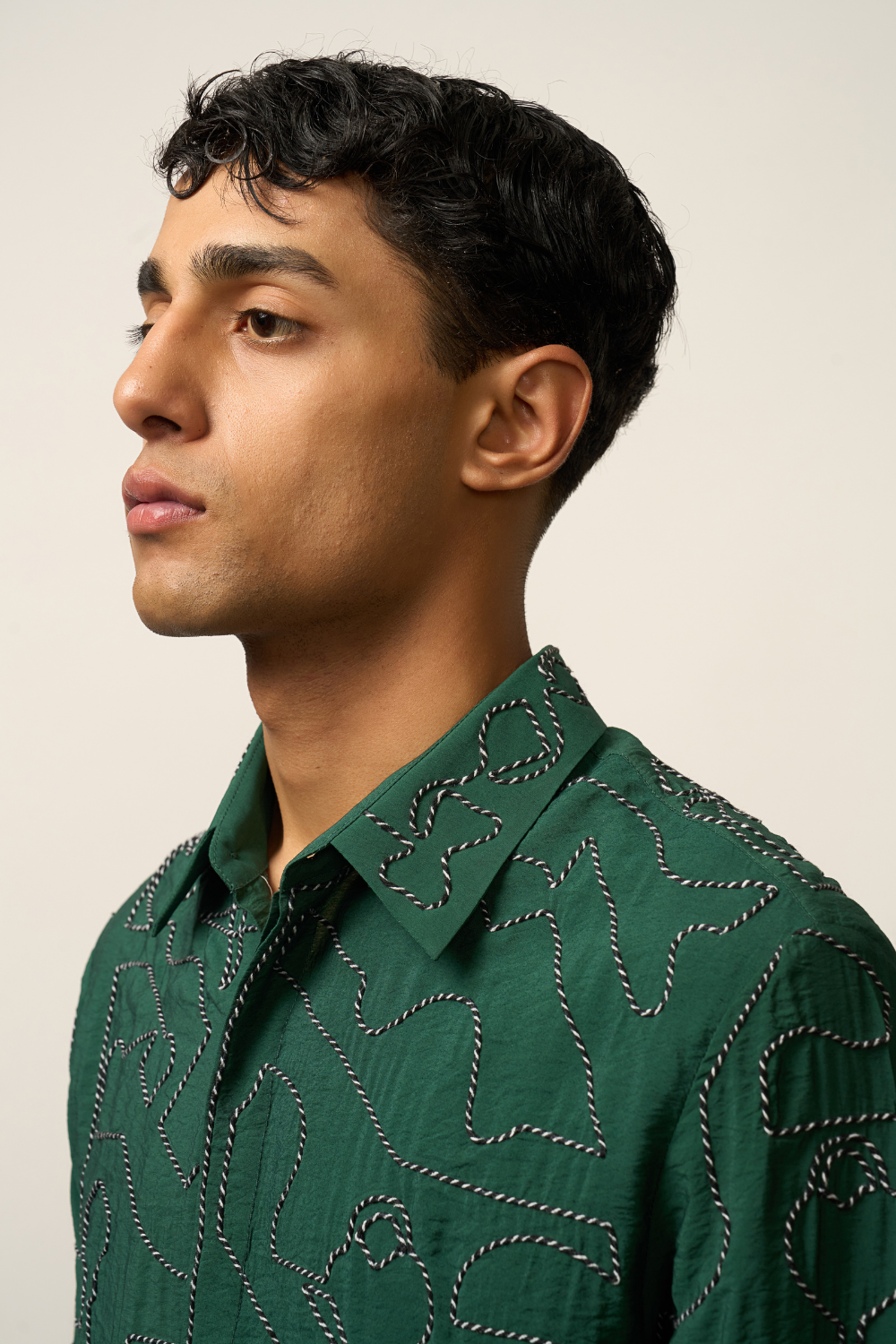 MAZE SHIRT - GREEN