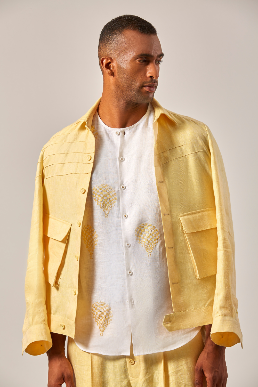BALLOON SHIRT - WHITE