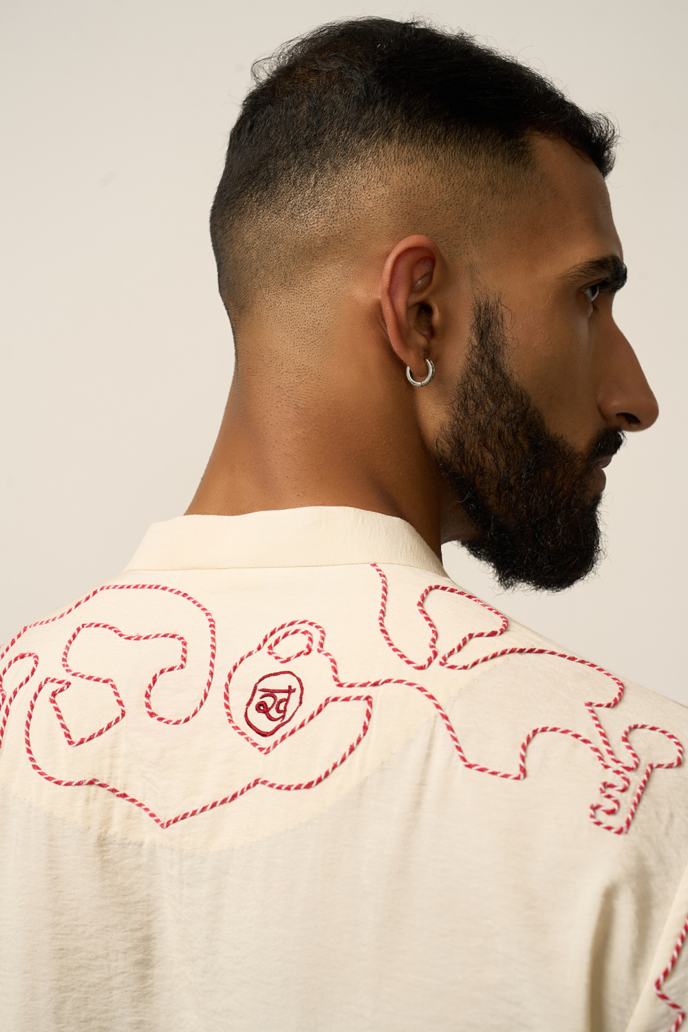 MAZE KURTA - BEIGE