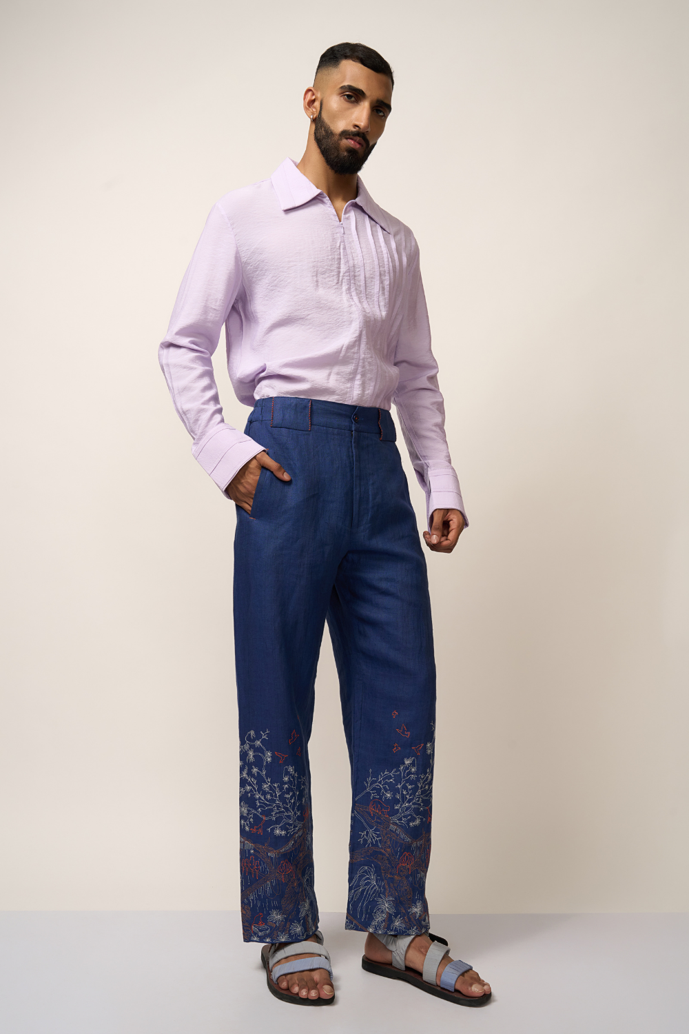 MONKEY BIZ TROUSER - INDIGO