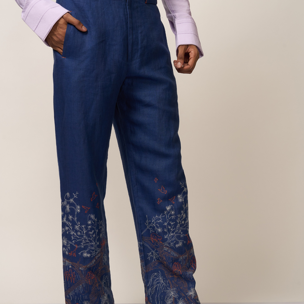 MONKEY BIZ TROUSER - INDIGO