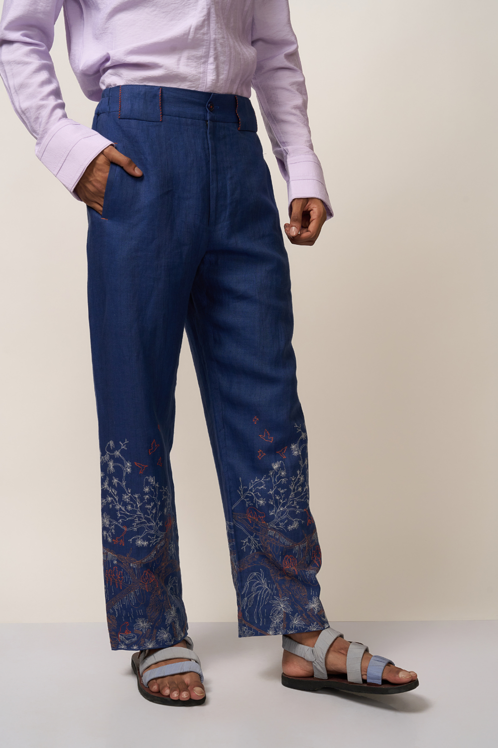 MONKEY BIZ TROUSER - INDIGO