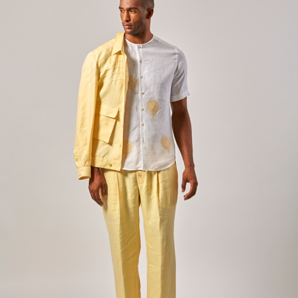 BALLOON SHIRT - WHITE