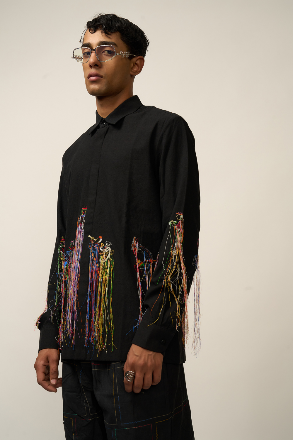 BLACK BALLY BROAD SHIRT